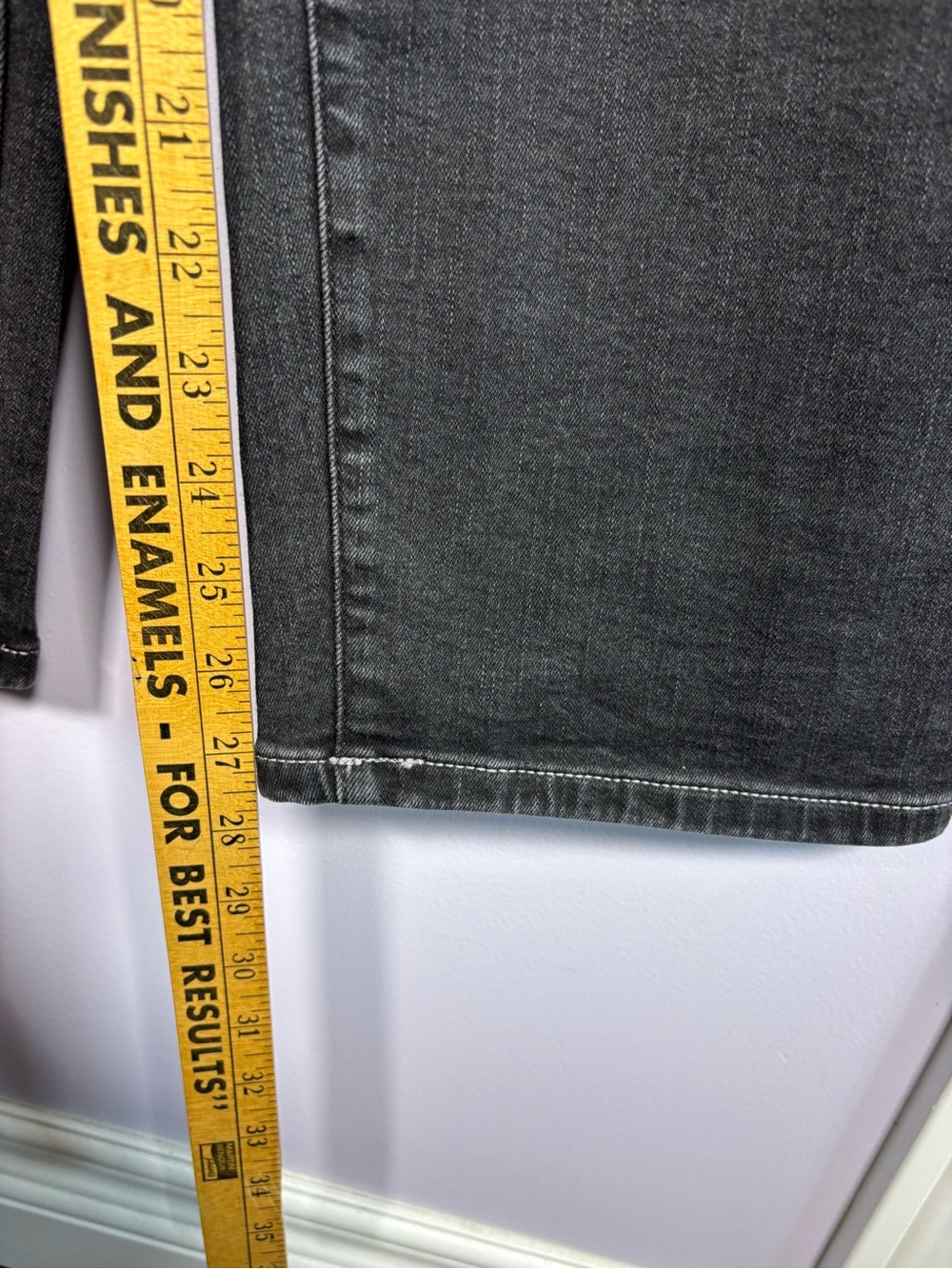 Diesel Women's Edgy Straight-Leg Jeans in Washed Black Size 28 - Picture 5 of 10